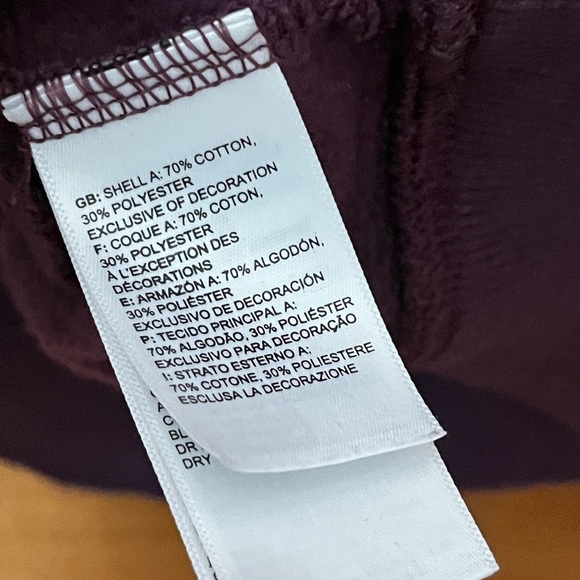 The north face purple hood sweater - Picture 2 of 3